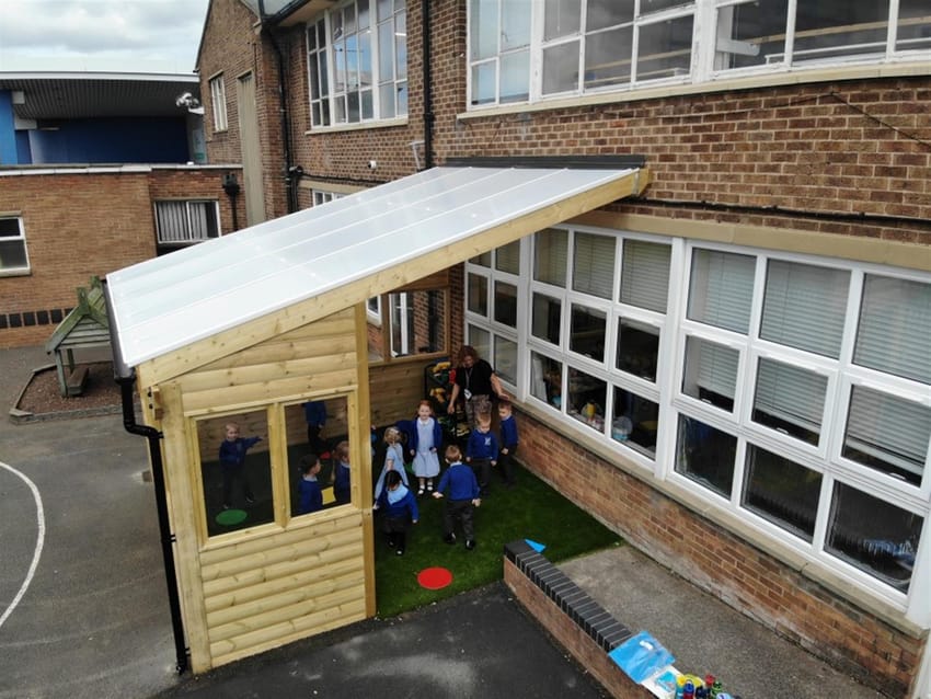 The Bespoke Outdoor Classroom at West Denton Primary School! Main Image